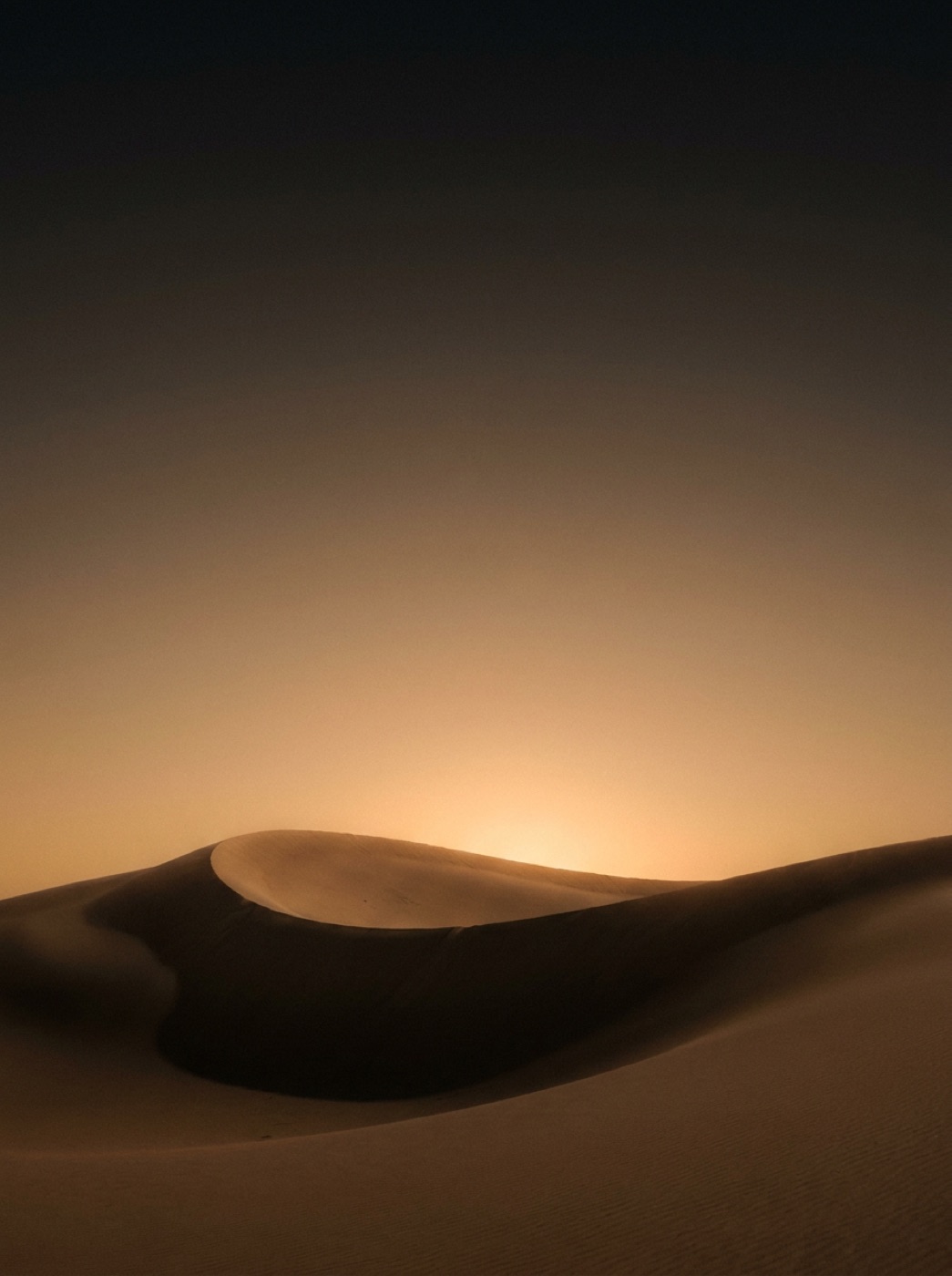 Sand dune at sunset — Living Brand identity